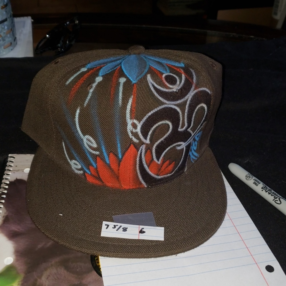 Custom designed hats fitted